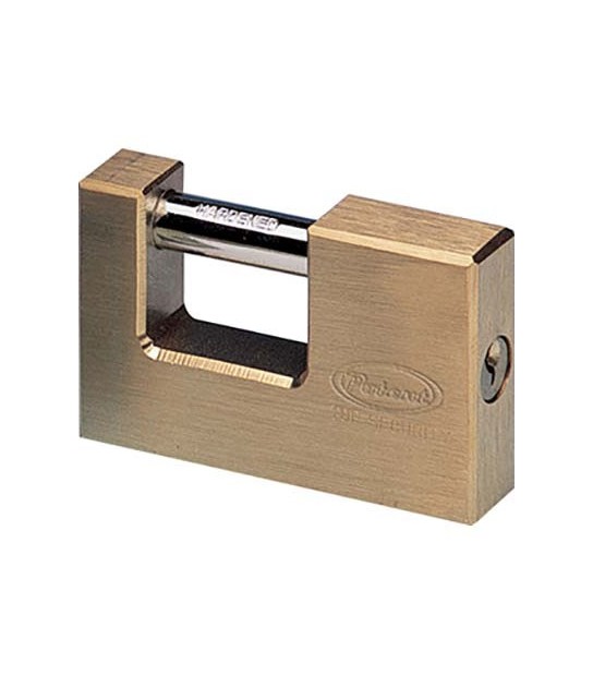 Potent Lucchetto Rettangolare 2800 Potent Ottone Satinato Chiavi 2 Mm 60