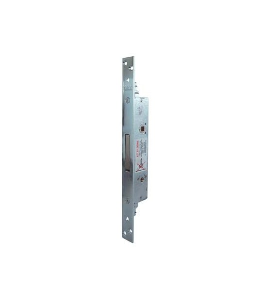 Fiam Iseo Serratura Montante Infilare 746 14 Fiam B.Q Zinc F.Mm 25 C.Spillo M1 Tripl+Q8 E.Mm 30