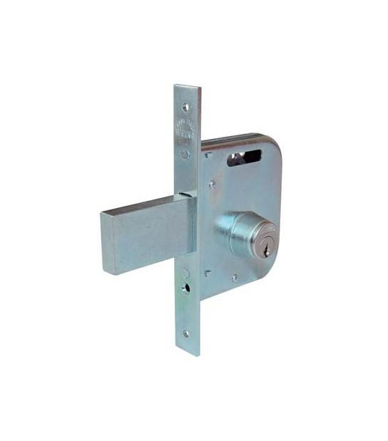 Welka Serratura Cancello Infilare 065454 Welka B.Q Zinc F.Mm 22 M1,5+Pom E.Mm 45 C.Mm 70 Cf:Pz 2