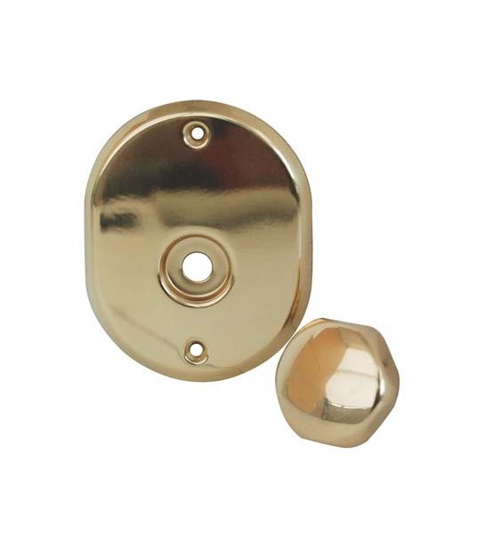 Cipierre Mostrina E Pomolo X Cilindro + Perno 331L Cipierre Mm 90X70 Ottone Lucido