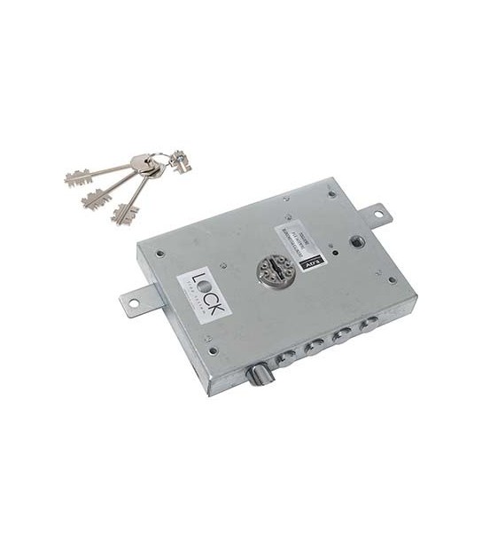 Dierre Serratura Metallo Applicare Imb 711 Dierre Atra Dm M4 Tripl+Scr Ip.Mm 28 E.Mm 70 Dx