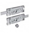 Prefer Serratura Serranda Applicare A711 Prefer C.Tondo Fisso Laterale Dx+Sx C.Piegato Cf:Pz 2