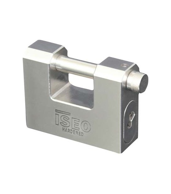 Iseo Lucchetto Antiscasso Clarus Iseo Acciaio Carbonitrurato Chiavi 3 Mm 75