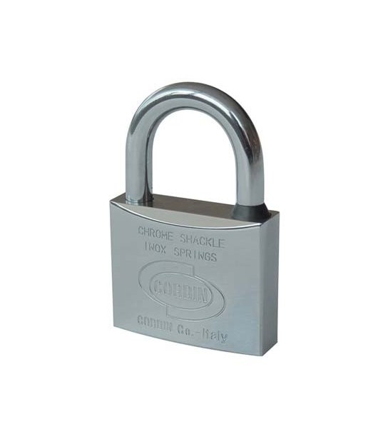 Corbin Lucchetto Euromarine Corbin Ottone Arco Cromato Chiavi 2 Mm 30