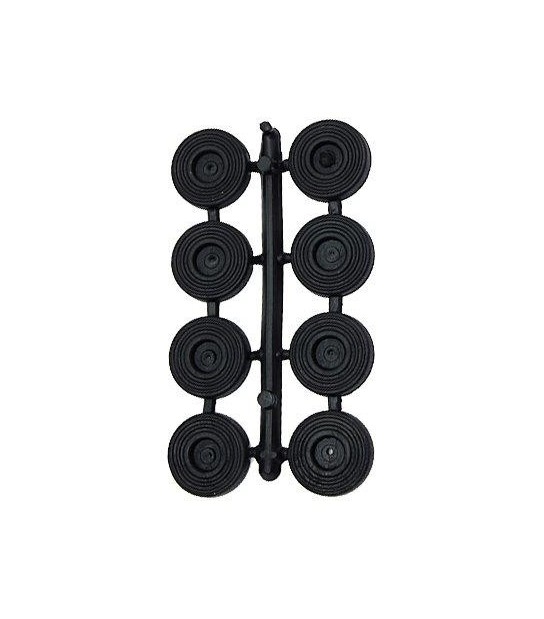 Gommino Sottosedia Pronty Nero D.Mm 25 + Vite Cf:Pz 8