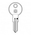 Silca Chiave Piatta Evergood Ed4 Silca Acciaio Nichelato