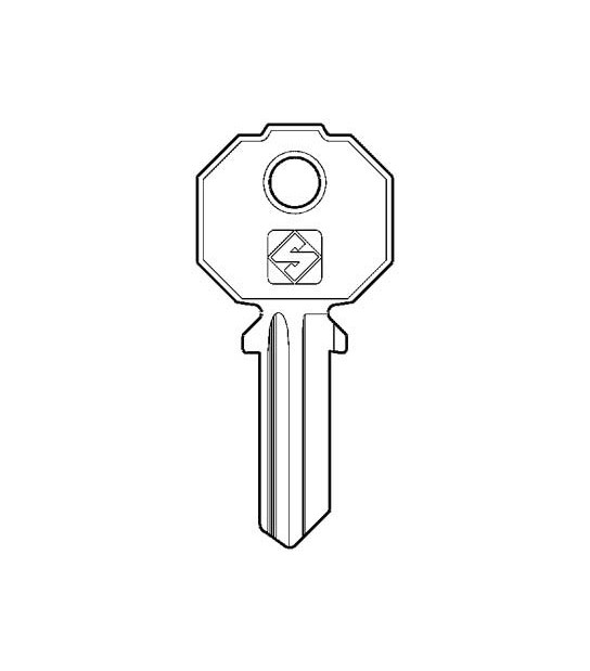 Silca Chiave Piatta Prefer Pf212 Silca Ottone Nichelato