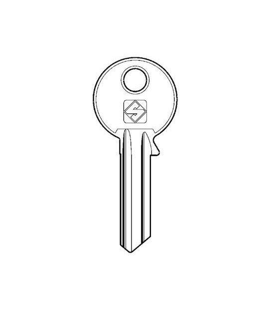 Silca Chiave Piatta Viro Vi8 Silca Ottone Nichelato