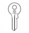 Silca Chiave Piatta Viro Vi084 Silca Ottone Nichelato