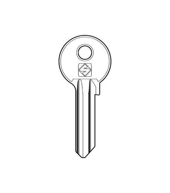 Silca Chiave Piatta Wally Wa1R Silca Ottone Nichelato