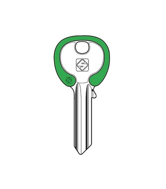 Silca Chiave Piatta Universale Ul050Dz Silky Silca Ottone Nichelato