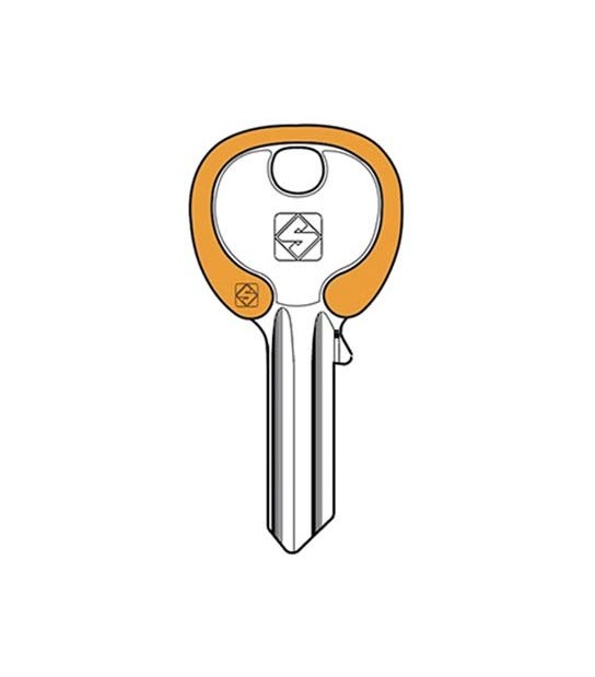 Silca Chiave Piatta Universale Ul052Dz Silky Silca Ottone Nichelato