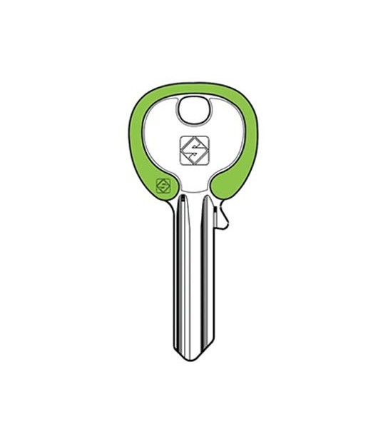 Silca Chiave Piatta Universale Ul058Dz Silky Silca Ottone Nichelato