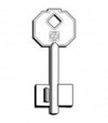 Silca Chiave Doppia Mappa Prefer 5Pf1 Silca Ottone Nichelato