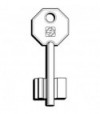 Silca Chiave Doppia Mappa Potent 5Pt13 Silca Ottone Nichelato