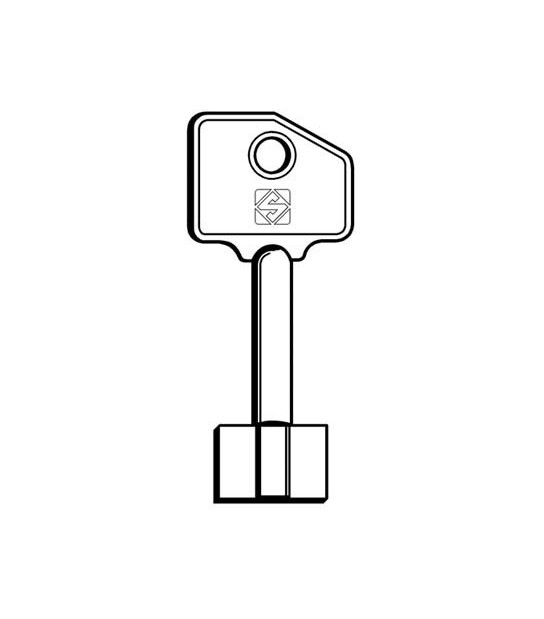 Silca Chiave A Pompa Cr 5R7 Silca Ottone Nichelato