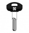 Silca Chiave Punzonata Scm3Rp Securemme Silca Ottone Nichelato