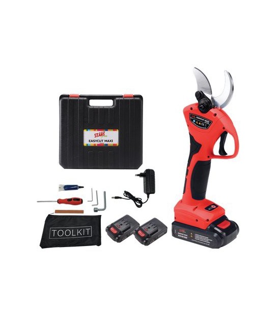 Stars Forbice Batteria Easycut Pro Stars Volt 21X2 Ah 2,0 Mm 30/40 + Valigia