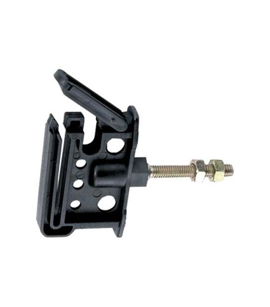 Stars Isolatore Elettrorecinzione Piatto Vite Ferro X Filo + Corda + Fettuccia Max Mm 40