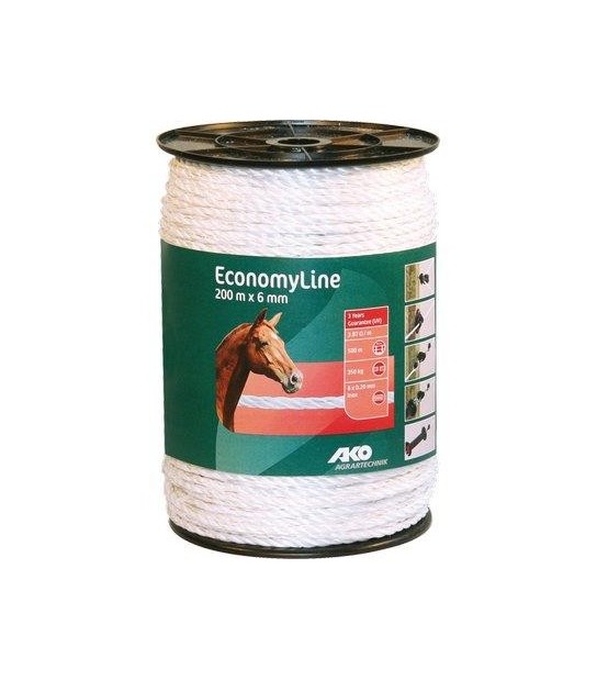 Kerbl Corda Elettrorecinzione Ako Kerbl Fili Acciaio 6 Mm 6 Mt 200