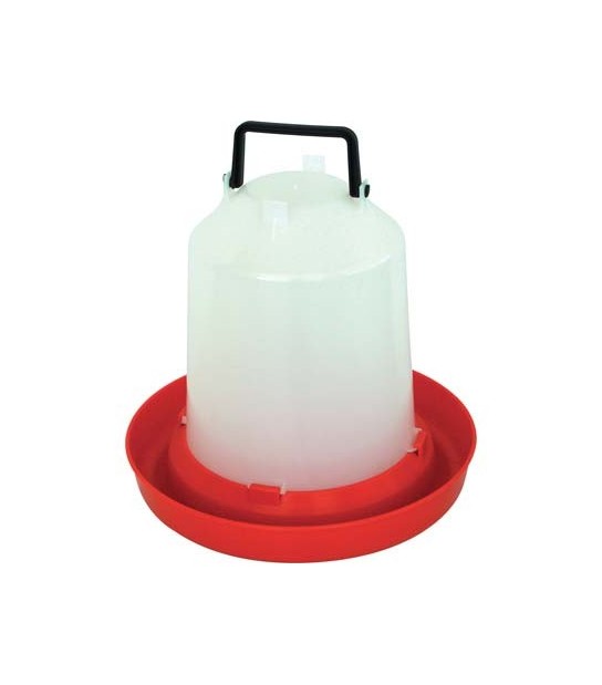 Abbeveratoio Avicoli A Sifone + Maniglia Contro Pp Lt 5 D Cm 30