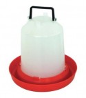 Abbeveratoio Avicoli A Sifone + Maniglia Contro Pp Lt 5 D Cm 30