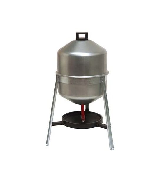 Abbeveratoio Avicoli Su Tripode Zincato New Contro Lt 30