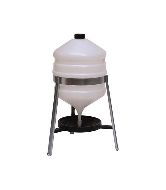 Abbeveratoio Avicoli Su Tripode Pp New Contro Lt 30