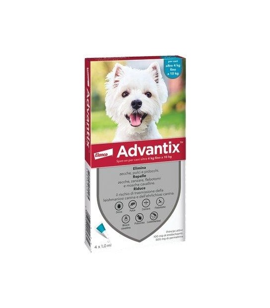 Elanco Antiparassitario Advantix Cani Elanco Kg 4/10 Cf:Pz 4
