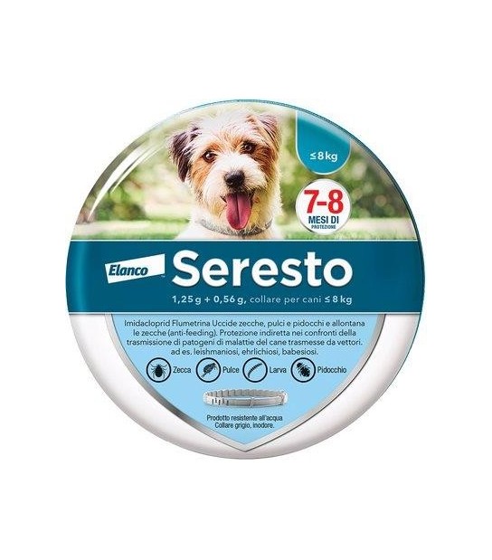 Elanco Antiparassitario Seresto Cani Elanco Kg 0/8 Cm 38