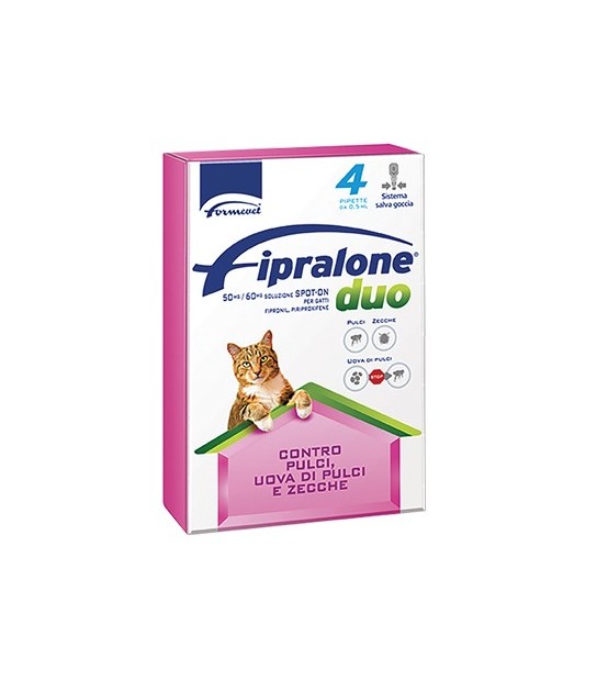 Formevet Antiparassitario Fipralone Duo Gatto Formevet Kg 0/ 6 Cf:Pipette 4