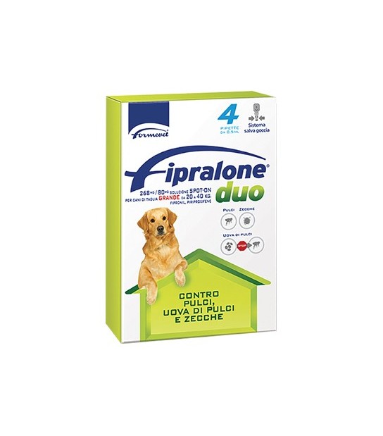 Formevet Antiparassitario Fipralone Duo Cane Formevet Kg 20/40 Cf:Pipette 4