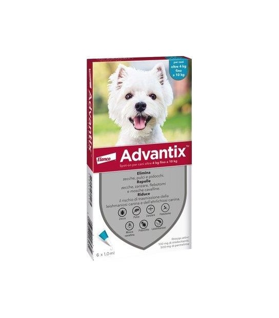 Elanco Antiparassitario Advantix Cani Elanco Kg 4/10 Cf:Pz 6