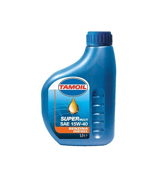 Olio 4T Minerale 15W40 Supermulti Tamoil Lt 1 Sae 15W40
