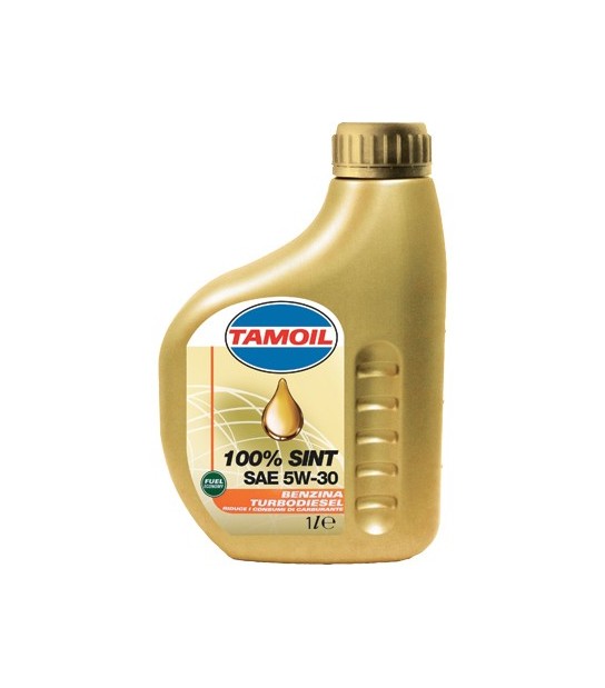 Olio 4T Sintetico 5W30 100% Sint Tamoil Lt 1 Sae 5W30