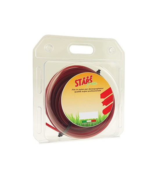 Stars Filo X Decespugliatore Tondo Corallo Stars Mm 4,0 Mt 15